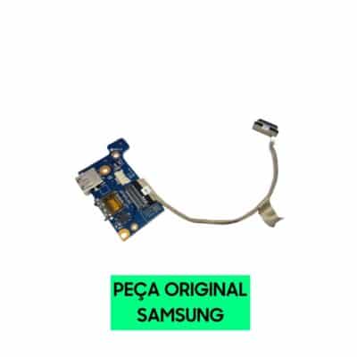 Cabo do Conector de Carga Notebook Samsung Book (NP550XDA) - Original