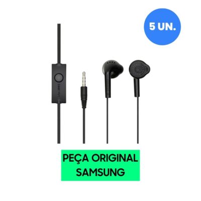 Kit 5 Fones de Ouvido P2 Original Samsung