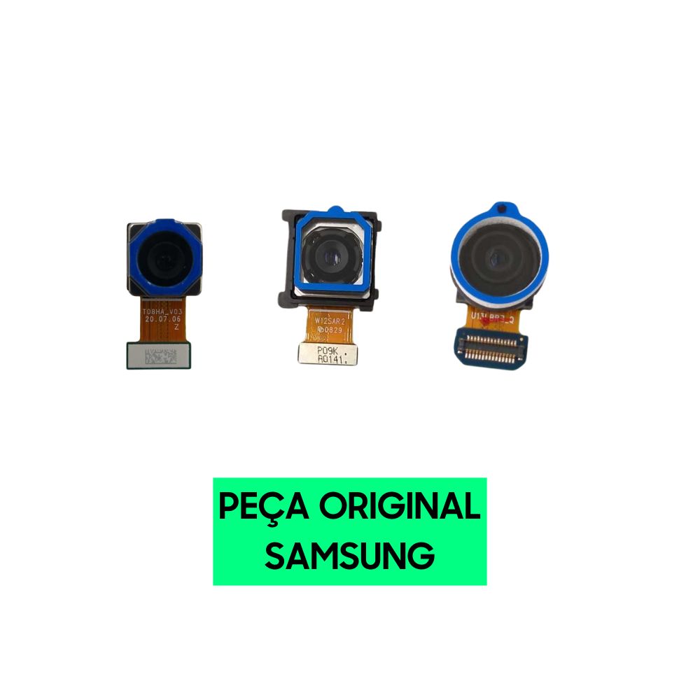 Conjunto das Câmeras Traseiras Samsung S20 FE 4G (SM-G780G) Original
