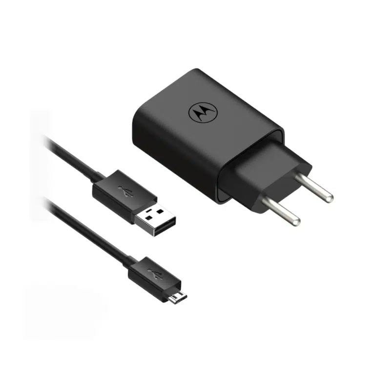 Carregador Motorola Original Micro USB 10W – Preto Cabo Fonte 2