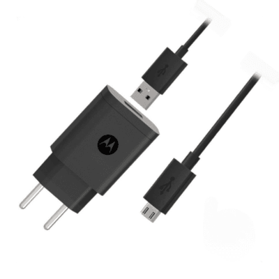 Carregador Motorola Original Micro USB 10W – Preto Cabo Fonte