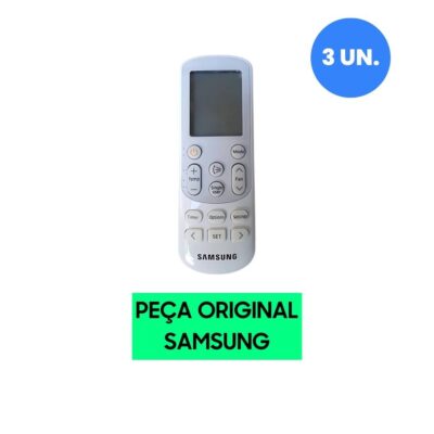 Kit 3 Controles Remotos Universais Ar Condicionado Originais Samsung DB96 24901U