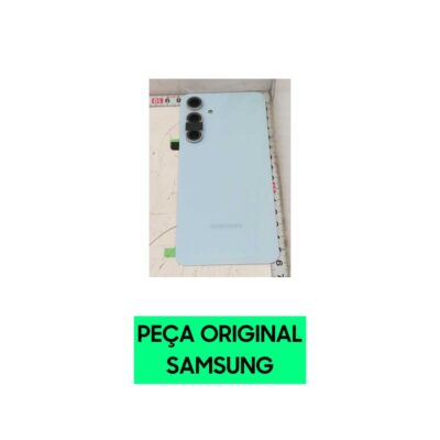 Tampa Traseira S24 FE 5G Original Samsung (SM S721) AZUL