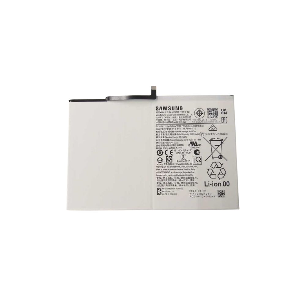 Bateria Tab A9+ 5G Original Samsung (SM-X210) - GH81-24467A Bateria Tab A9+ 5G Original Samsung (SM-X210) - GH81-24467A