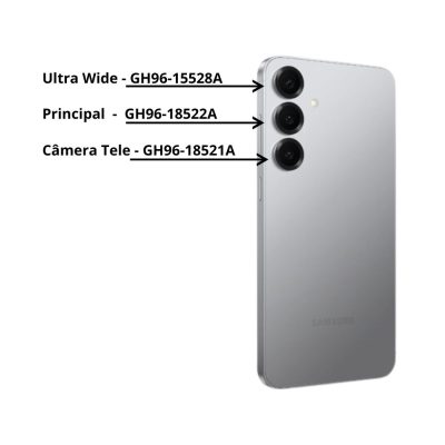 Câmeras Traseira S25 Plus 5G Original Samsung (SM S936B)