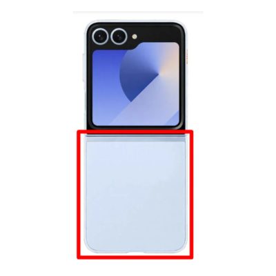 Tampa Traseira Z Flip6 5G (SM F741) Original